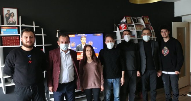Başkan Özcan, Bolu Medya Kuruluşlarını Ziyaret Etti