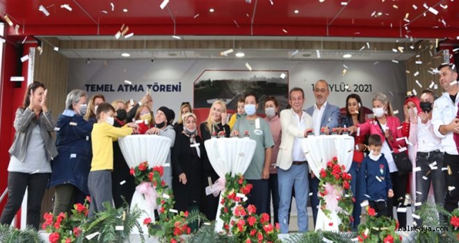Başkan Özcan, Hayalim Dediği Projenin Temelini Attı