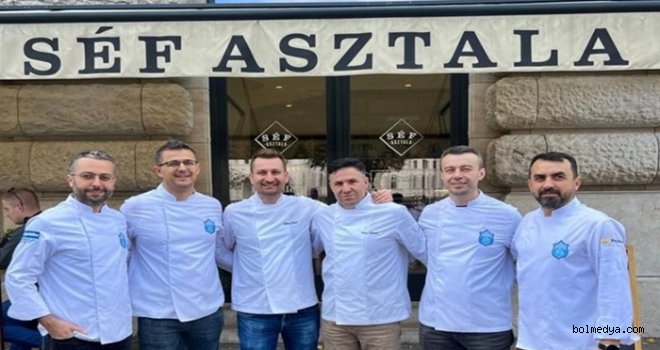 Bolu ve İlçelerindeki Aşçı Okulu Öğretmenleri Budapeşte’ye Gitti