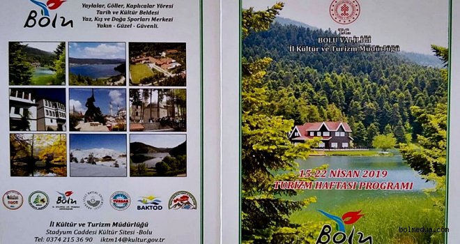 Bolu’da Turizm Haftası Programı