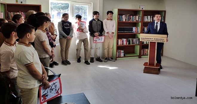 Dağkent Kıroğlu İlkokulu’nda Kitaplık Açılışı Yapıldı