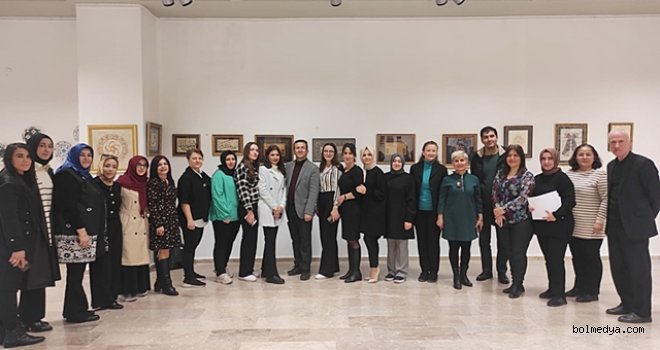 Geleneksel Türk Sanatları Bölümü “100. Yıl Karma Öğrenci Sergisi” Açıldı