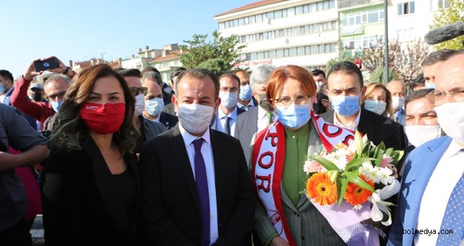 İYİ Parti Genel Başkanı Akşener, Başkan Özcan’ı Ziyaret Etti
