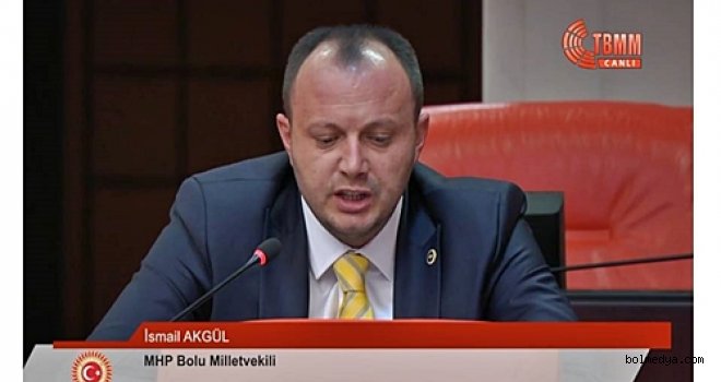 Milletvekili Akgül, Esnaf kredilerinde faiz artışını TBMM'ye taşıdı