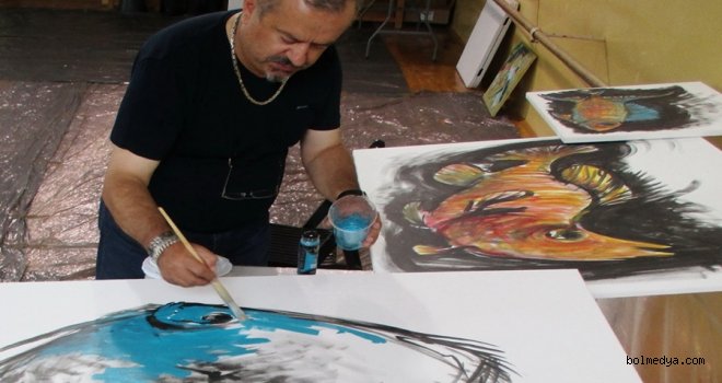 Ressam Şenol Sak, Polonya Uluslararası Sanat Sempozyumuna Katıldı