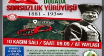 Bolu Belediyesi 10 Kasım’da “Sonsuzluk Yürüyüşü” düzenleyecek