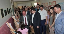 Mengen Halk Eğitim Merkezi “Yıl Sonu Sergisi” açıldı.